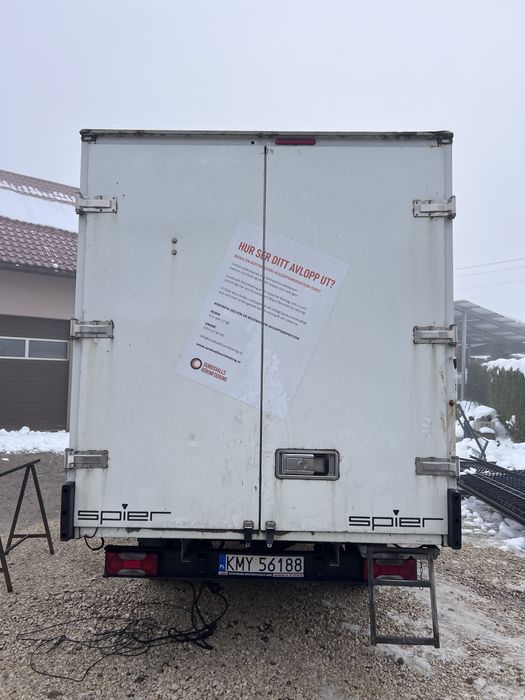 Kontener meblowy iveco daily