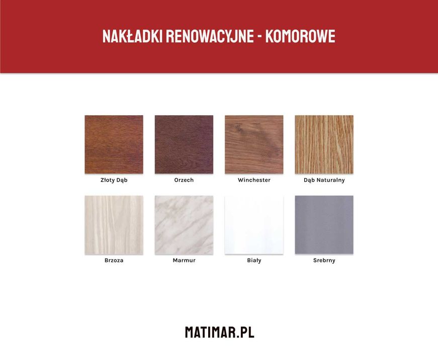 Nakładka Renowacyjna | Parapet wewnętrzny