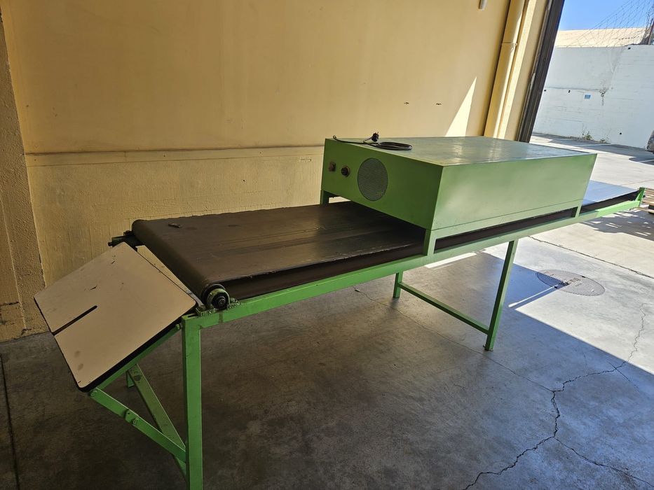 Máquina de imprimir sacos + túnel secagem