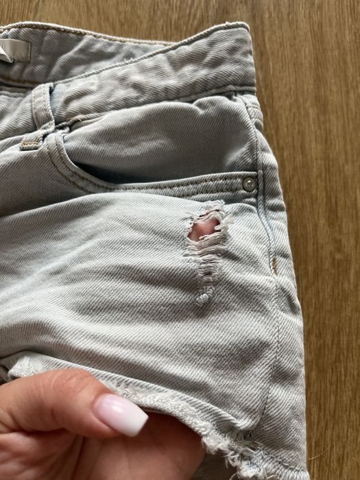 Spodenki hm błękitne xs