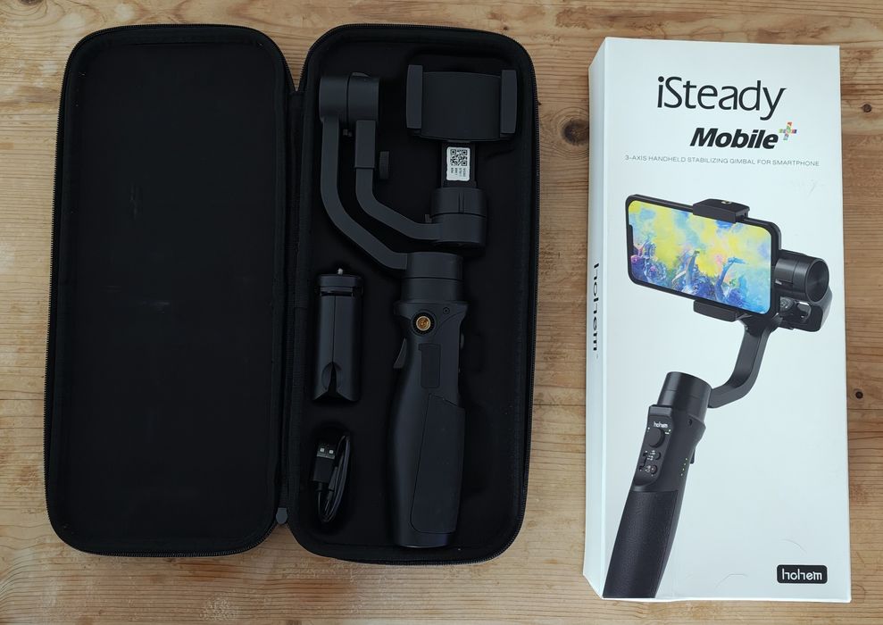 Estabilizador Hohem iSteady para telemóvel como novo