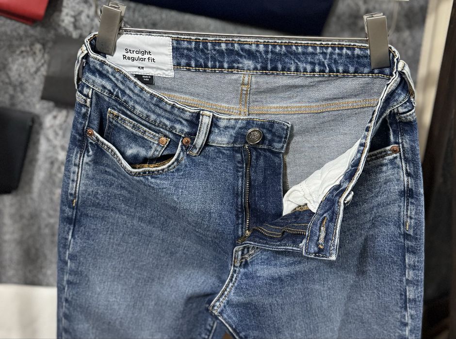Джинси Штани H & M Straight Regular Fit