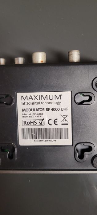 Modulador de RF (UHF)