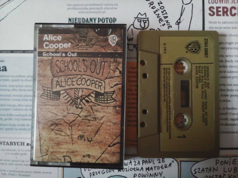 Alice Cooper School's Out kaseta