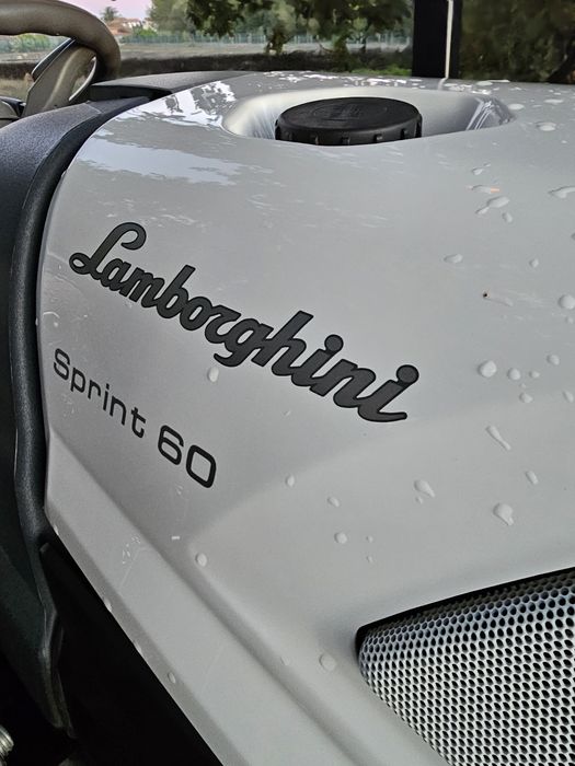 Trator lamborghini sprint 60 e capinadeira 1,40cm com descentramento