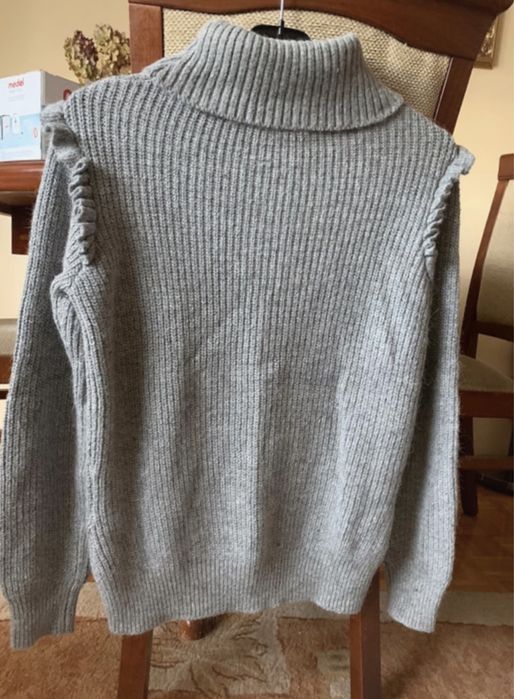 Golf sweter  szary