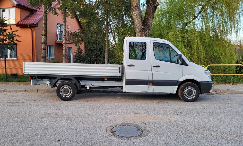 Mercedes Sprinter 906 doka 2.2cdi 311 OM646 maxi brygadowka Crafter paka 7-osobowy