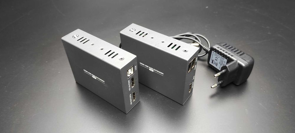 Extender po skrętce 1080 / 60hz  HDMI USB KVM