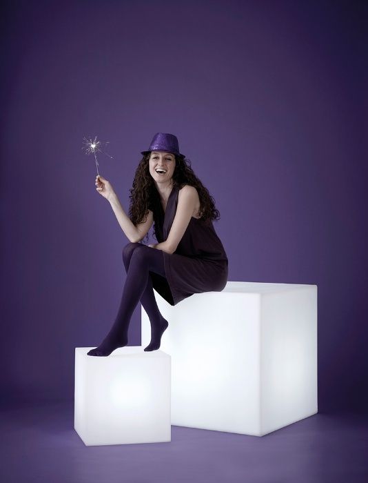 Mesa com luz catering evento