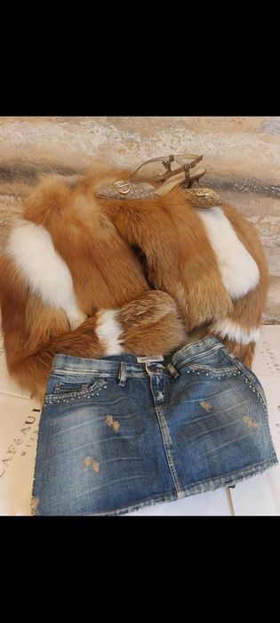 Luksusowa spódniczka o bogatym design włoskiej Marki Rossdisera