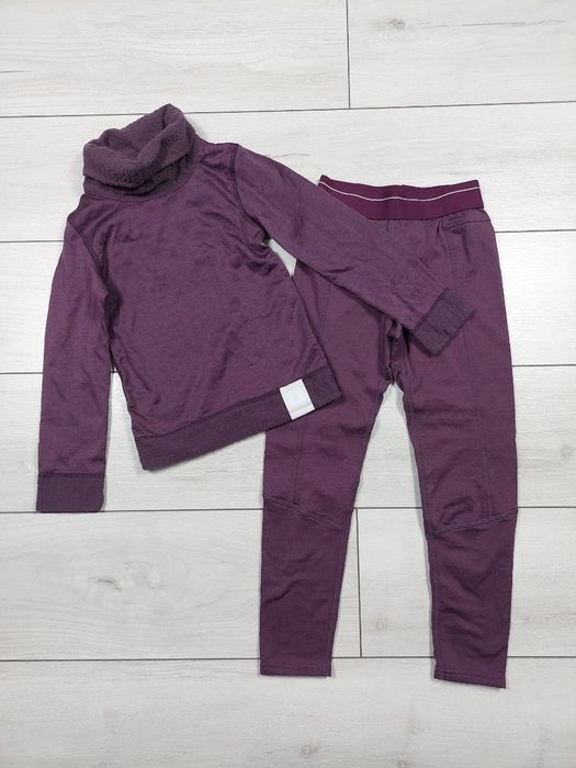 Термобілизна DECATHLON кофта штани для дівчинки зр.116см