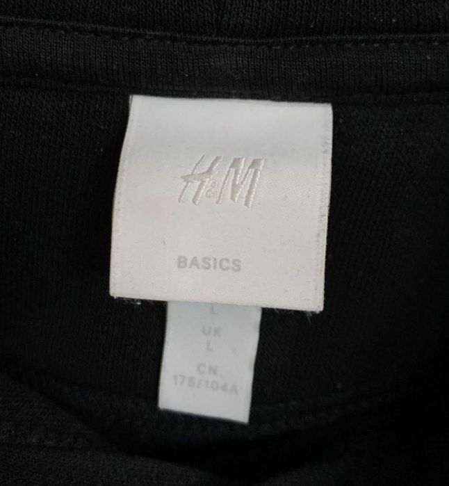 Худи H&M черная кофта с капюшоном (HM)