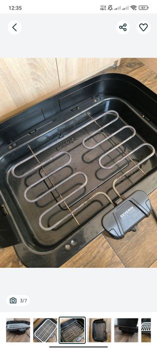 Електричний настільний гриль з Німеччини