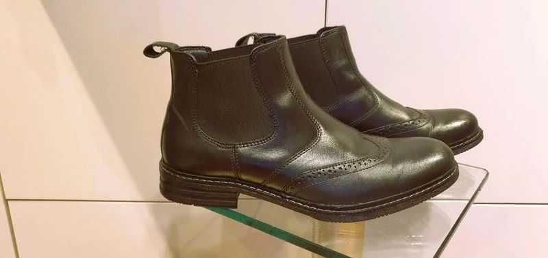 Botki, sztyblety, wkładka 28 cm