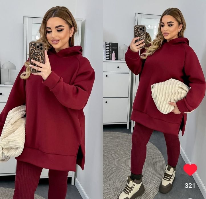 Костюм трикотажний на флісі. 48-50