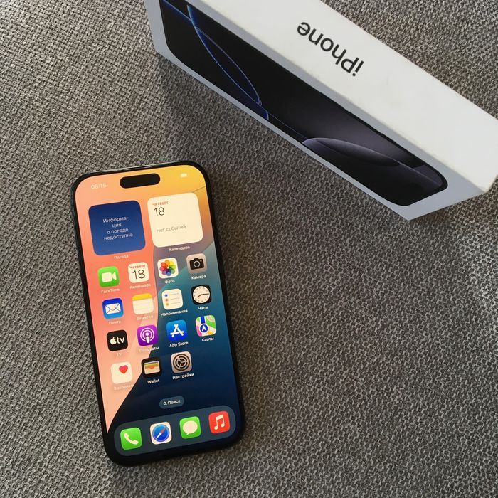 iPhone 16 Pro 256 Gb Black Titanium