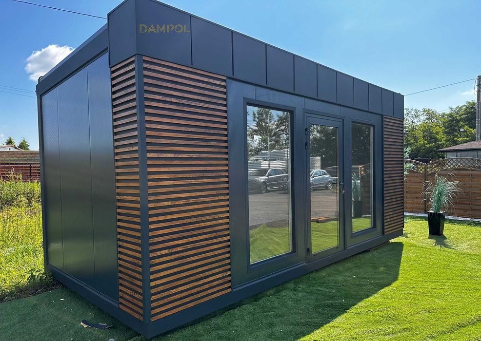 Kontener, pawilon 600x300, biurowy, handlowy, usługowy, sklep, kiosk