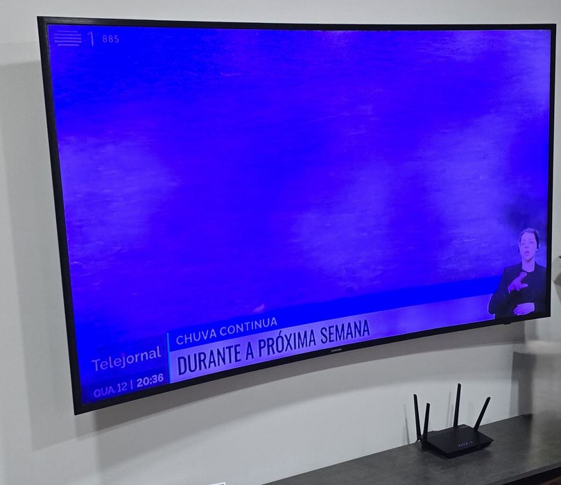 TV Samsung 65" Curva