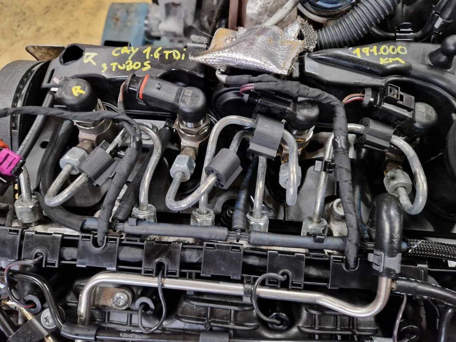 Motor usado CAY VW GOLF VI 6 1.6 TDI 105CV CAYC 3 Tubos SEAT AUDI