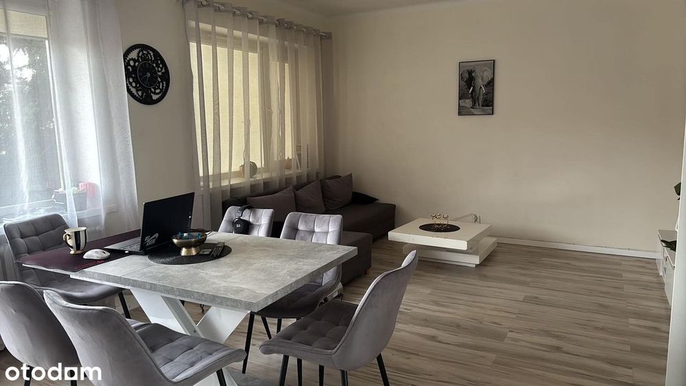 Mieszkanie 55 m² w bliźniaku z dużym podwórkiem