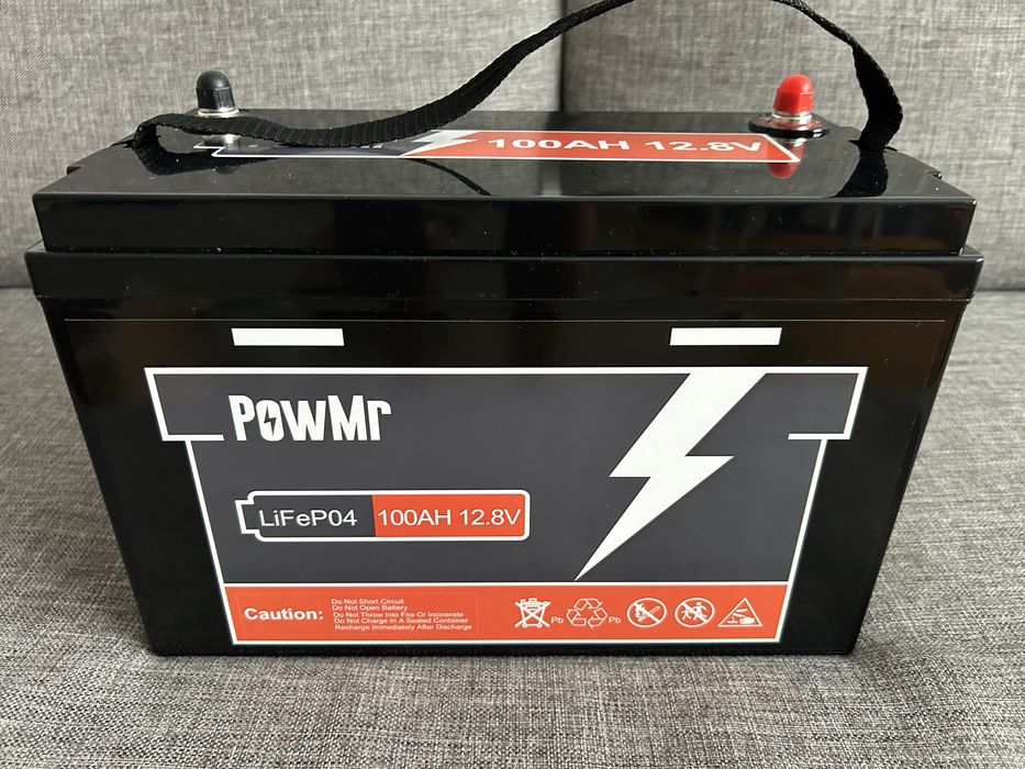 Akumulator PowMr LifePo4 12.8V 100Ah - nowy sprawdzony polecany!