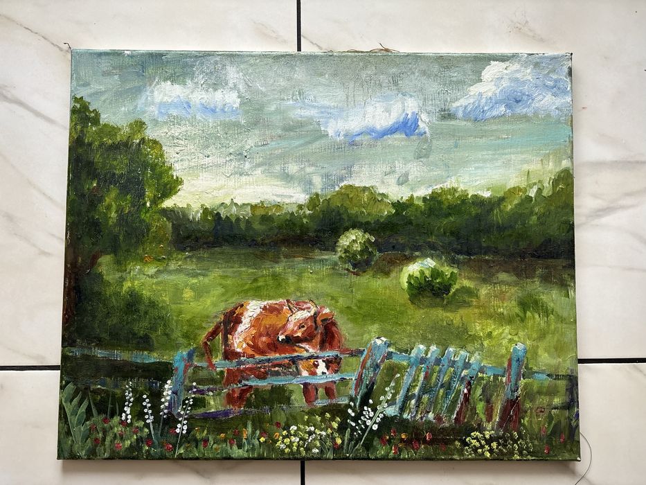 Картина  «Корова»