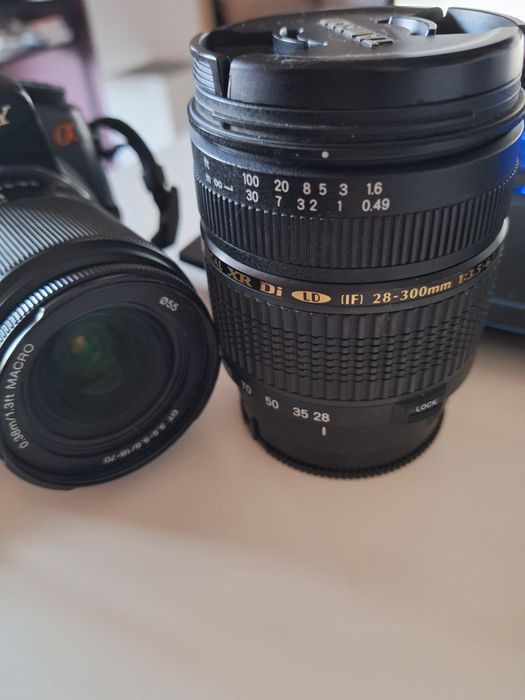 Tamron 28-300 Sony 18-70 +body
