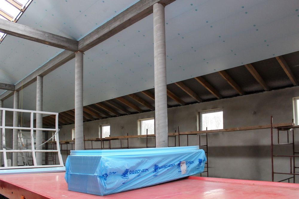 Duża Długa Płyta Styrodur XPS AGRO Podsufitkowa Podsufitowa Do Obory