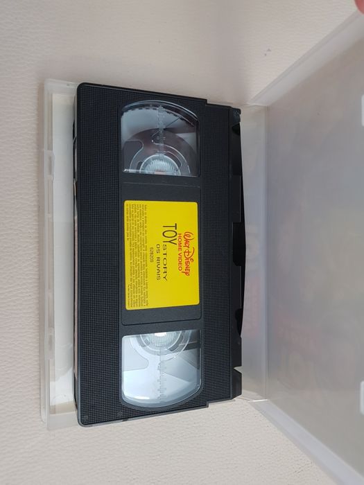 Filme Disney VHS cassete Toy Story 1 e 2