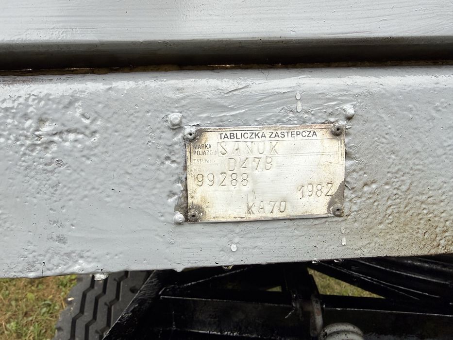 Przyczepa rolnicza D47