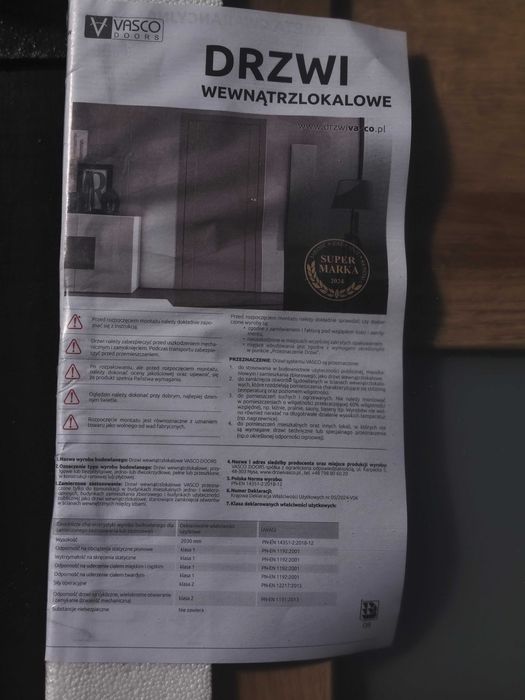 Drzwi łazienkowe 60 cm
