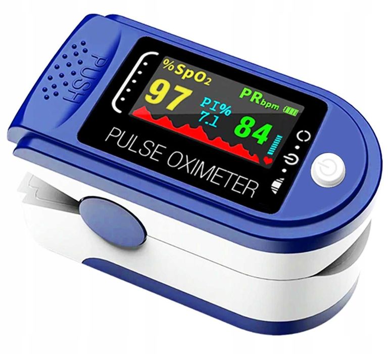 Pulsoksymetr Pulse Oximeter Lk88 Granatowy