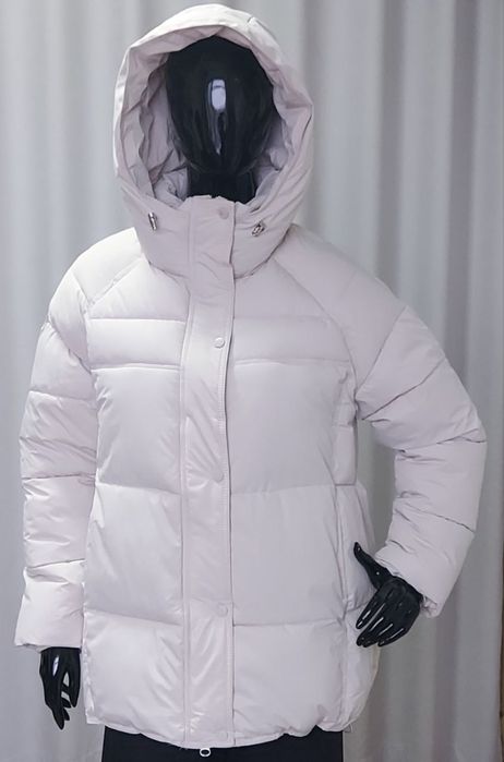 Куртка женская зимняя на синтепоне белая