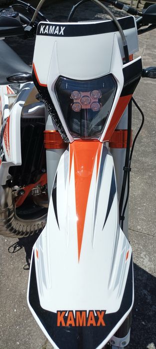 Mota de enduro 250cc kamax 2 tempos ktm exc