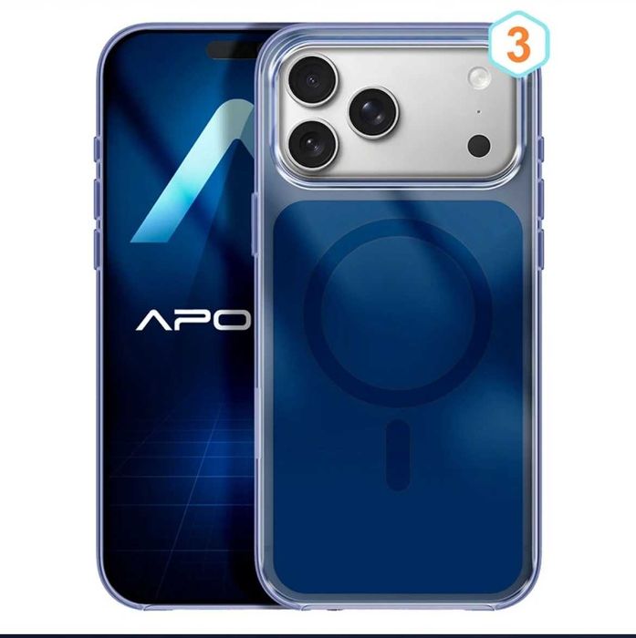 Capa de Silicone Premium com Magsafe para iPhone 17 Pro Max