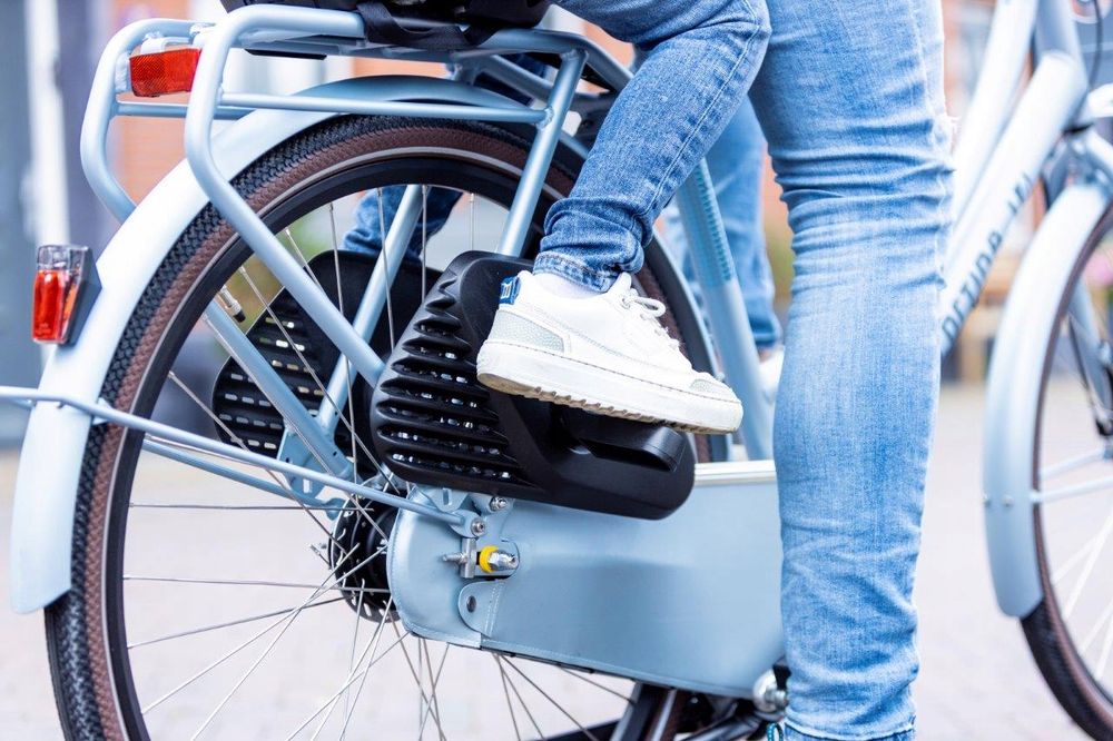 outlet fotelik rowerowy tylny bobike junior one brązowy