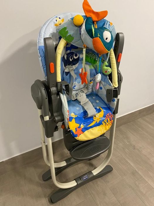 Cadeira chicco polly evolutiva