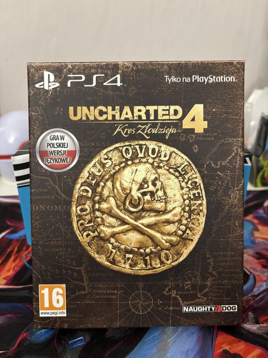 Uncharted 4 wersja kolekcjonerska na ps4