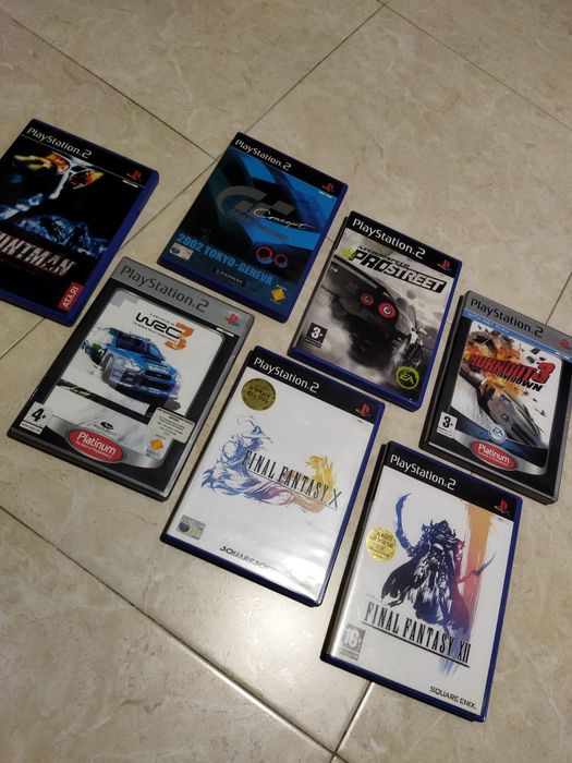 6 jogos PS2 alguns edição especial