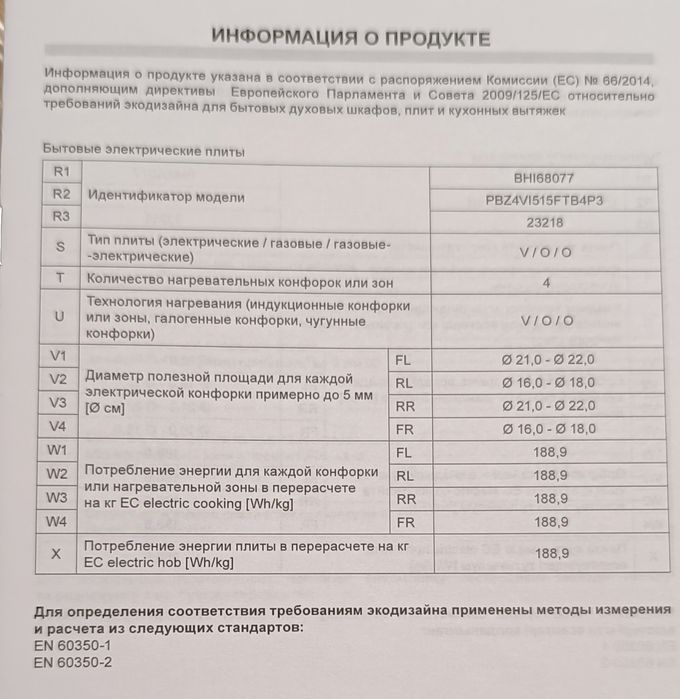 Варильна поверхня індукційна HANSA