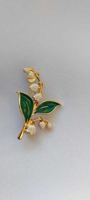 Broszka czterolistna koniczynka