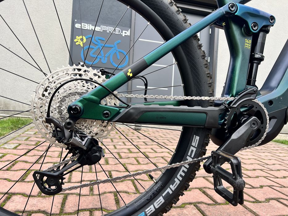 Raty 0%, 12m-cy gwar. CUBE (M) 140 HPC SLX 750Wh, 1700km, 29", [nr402]