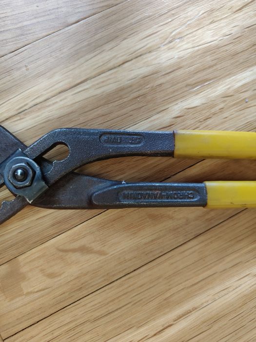 Szczypce hydrauliczne nastawne do rur, chromo-wanadowe