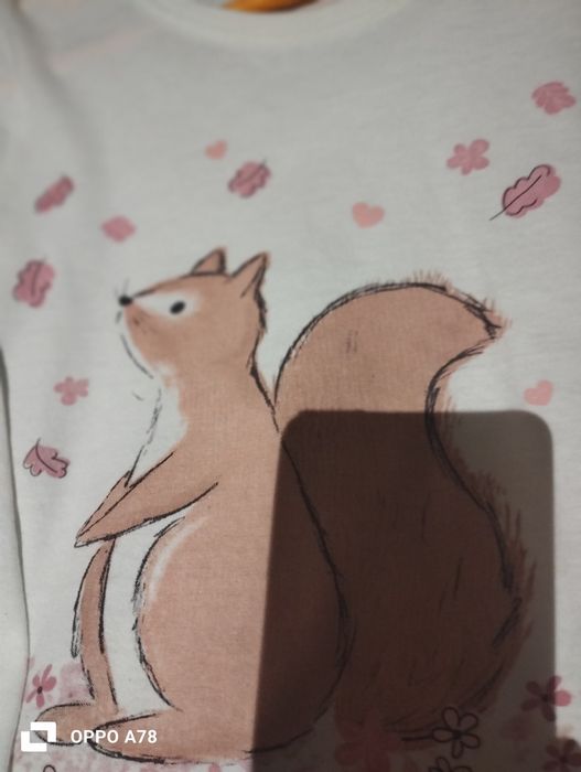 Zestaw koszulek dziewczęcych, długi rękaw