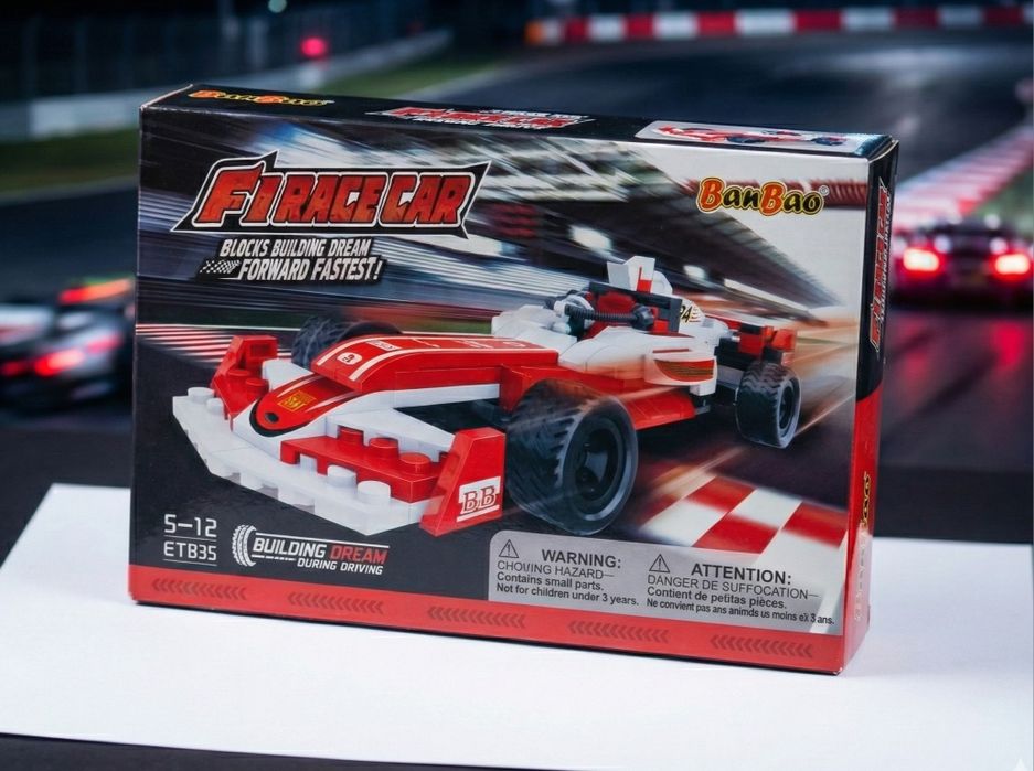 Конструктор гоночний болід BanBao F1 Race Car ET835