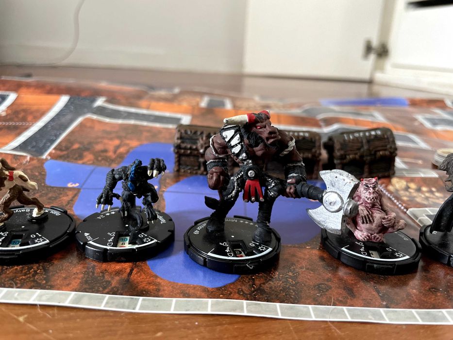 Magic Knight Dungeon Startet Set + 4 figuras