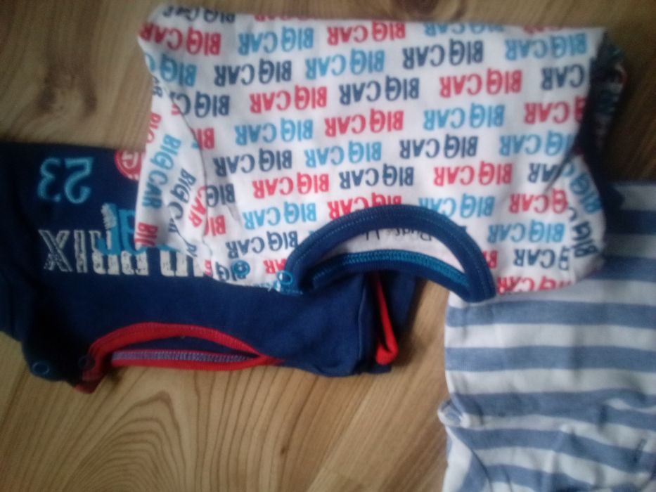 Zestaw 3 body 74 i 80 nowe h&m