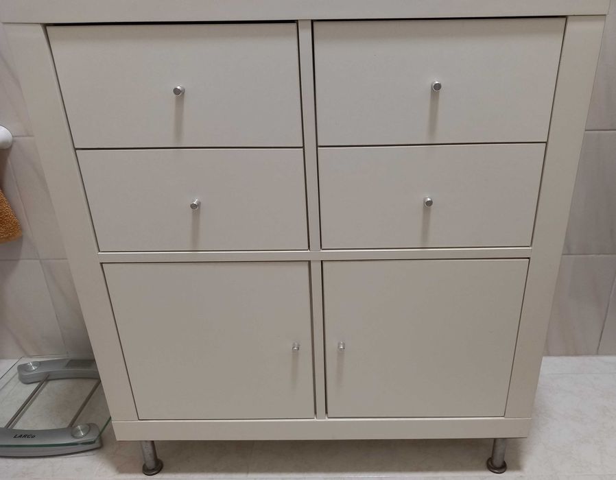 Estante Kallax Branca Ikea 4 Cubos