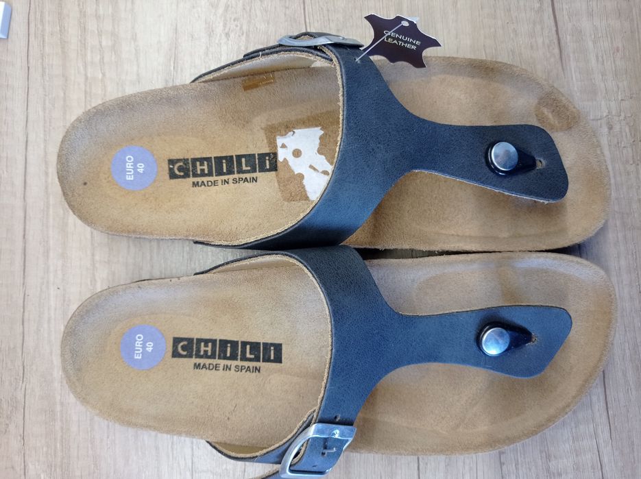 Klapki japonki jak Birkenstock