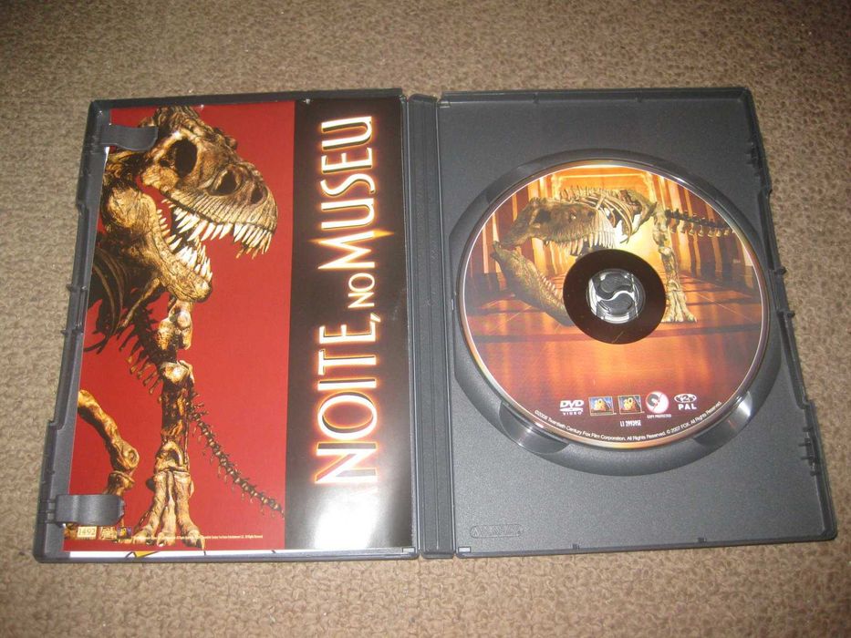 DVD "À Noite, no Museu" com Ben Stiller